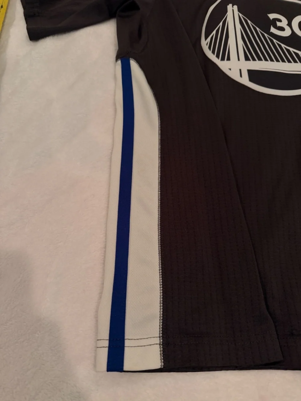 Vintage Adidas Stephen Curry Golden State Warriors Shortsleeved Jersey Small